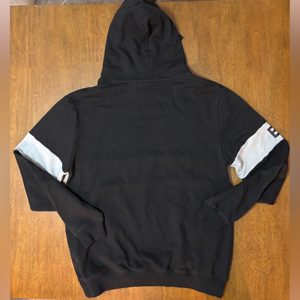 BLVCK Paris Black & White Block Logo Hoodie – Men’s Medium - Picture 2 of 3